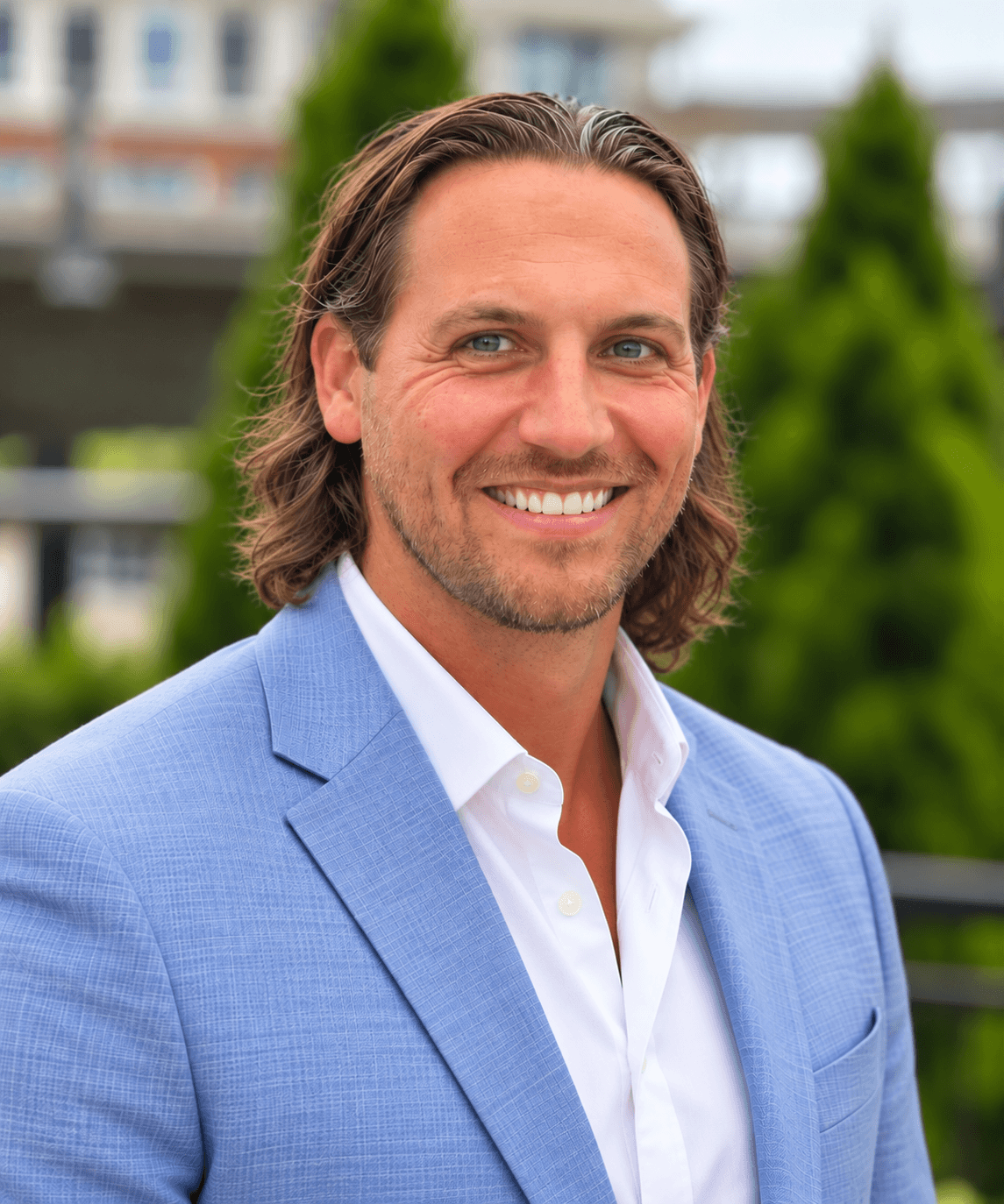 Confident Outdoor Corporate Portrait (1)
